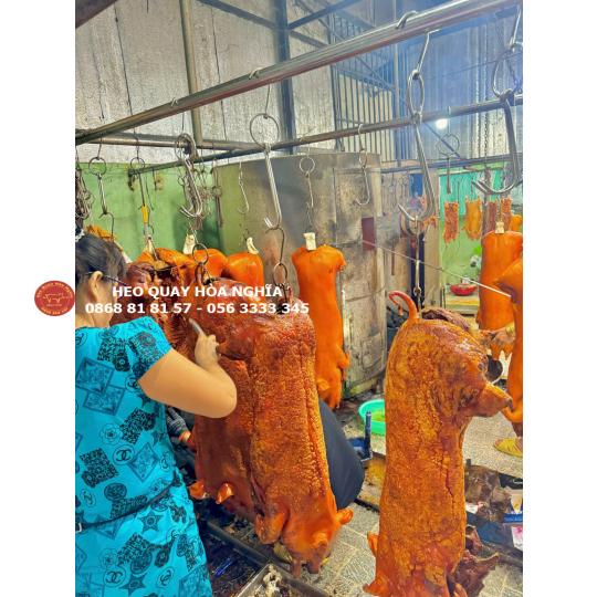 Heo quay da cám | Heo quay gia truyền Bình Chánh | Heo quay nguyên con